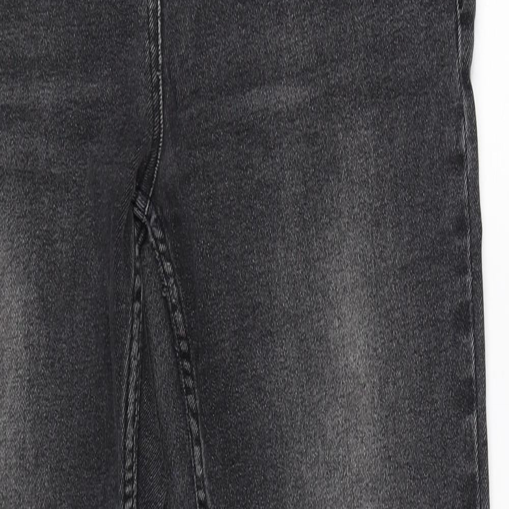 NEXT Womens Grey  Denim Skinny Jeans Size 14 L28 in