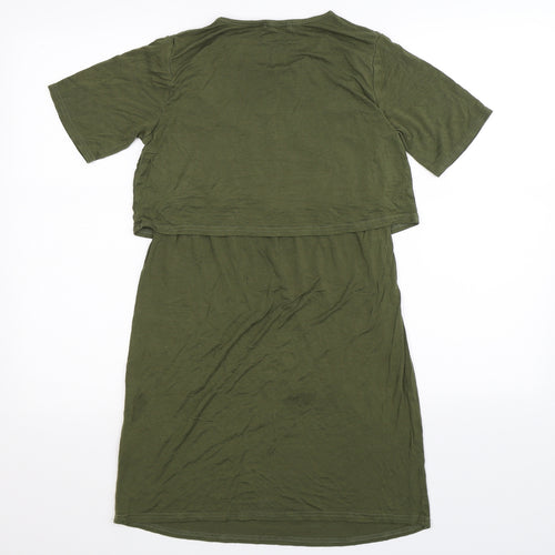 Boohoo Womens Green   Mini  Size 8