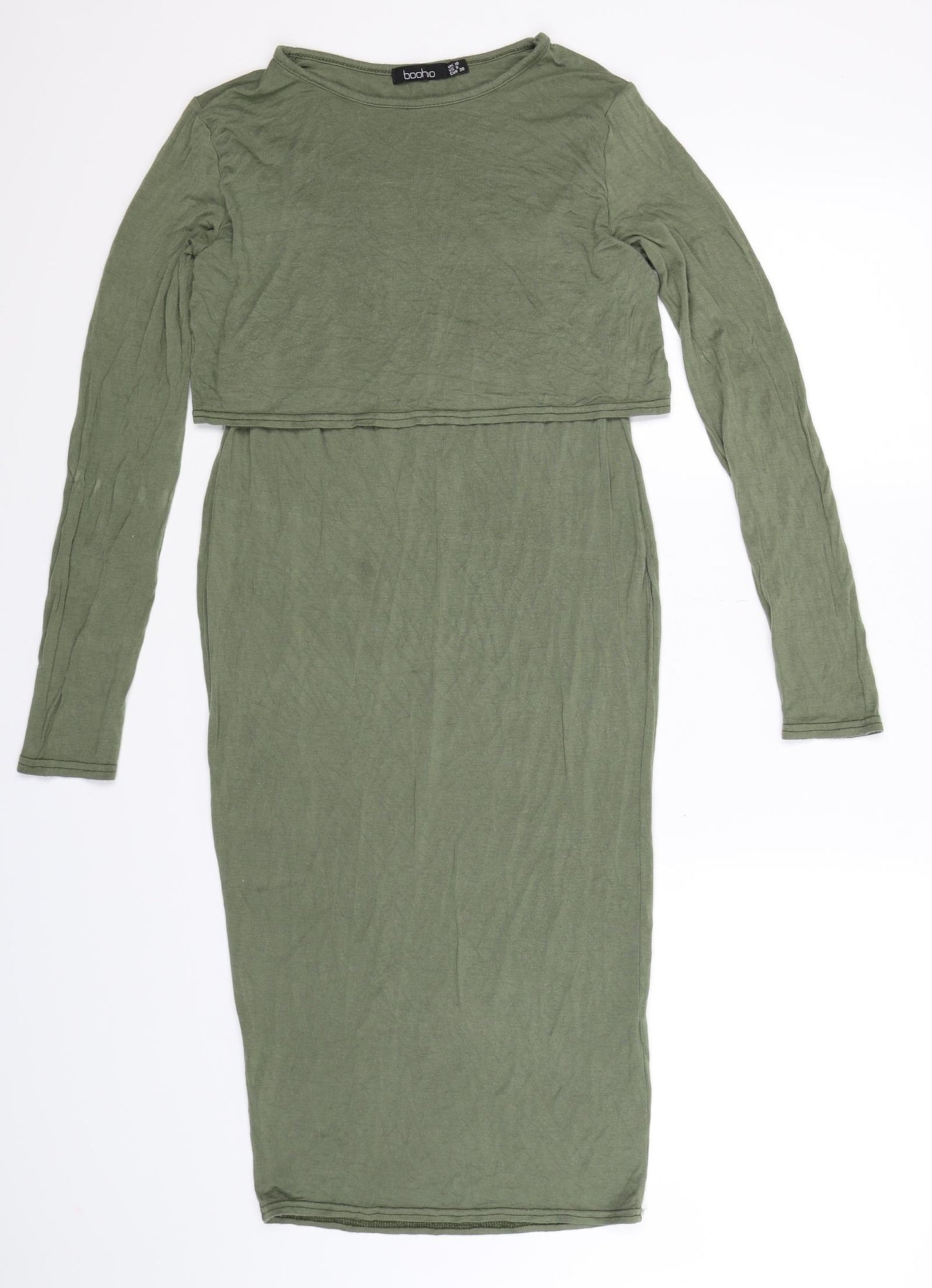 Boohoo Womens Green   Mini  Size 10