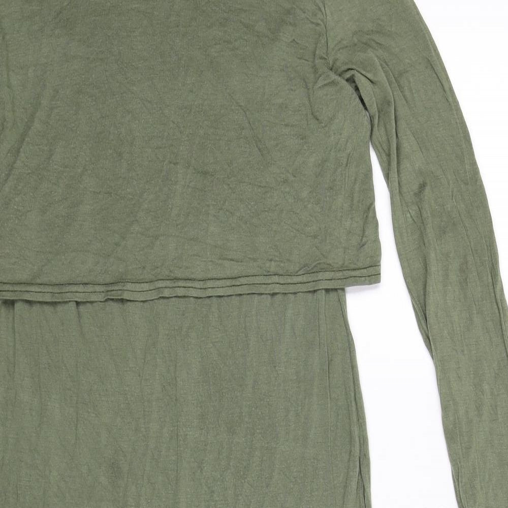 Boohoo Womens Green   Mini  Size 10