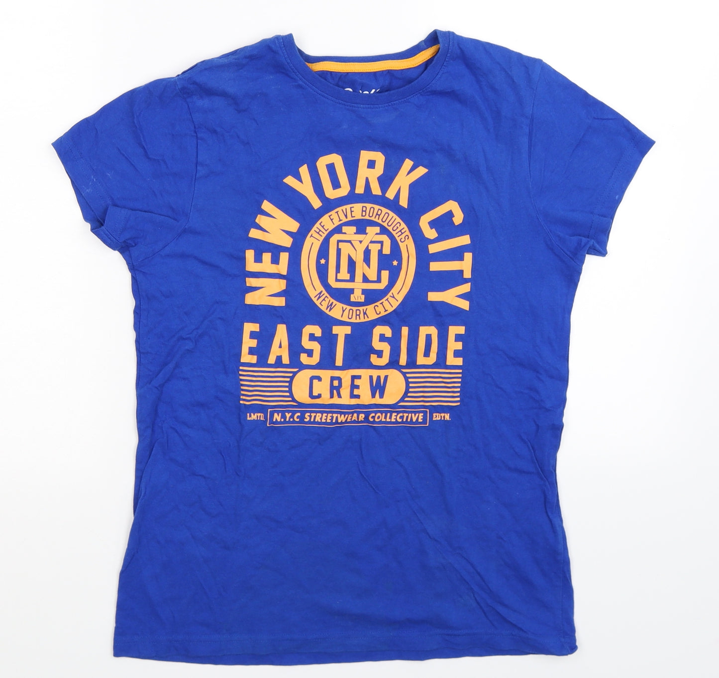 Primark Boys Blue   Basic T-Shirt Size 11-12 Years
