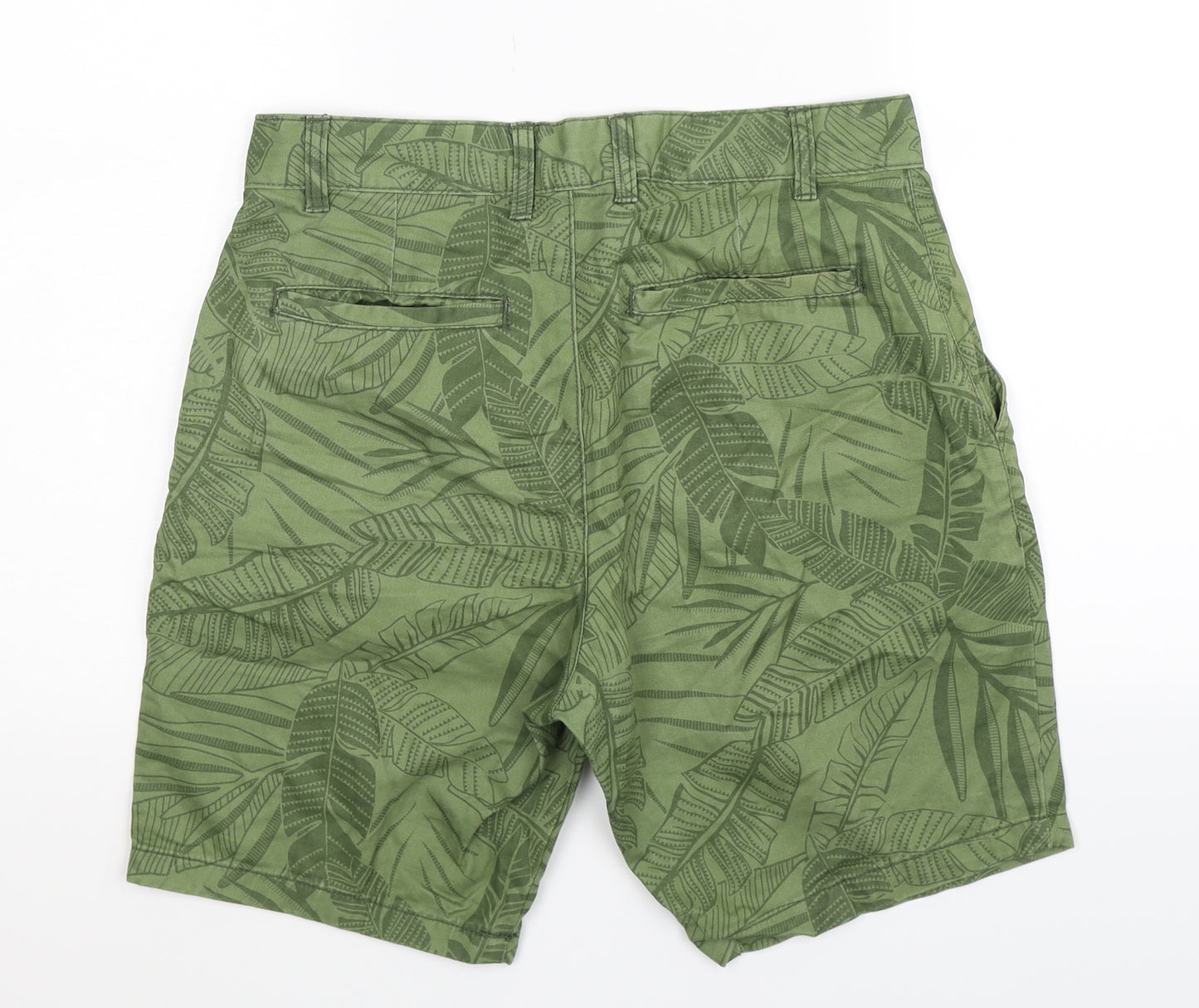 George Mens Green   Chino Shorts Size 30