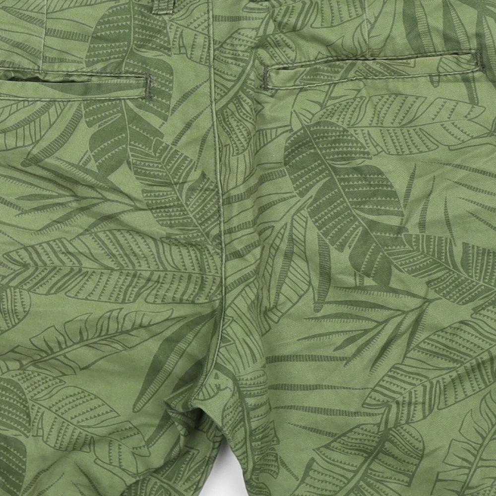 George Mens Green   Chino Shorts Size 30