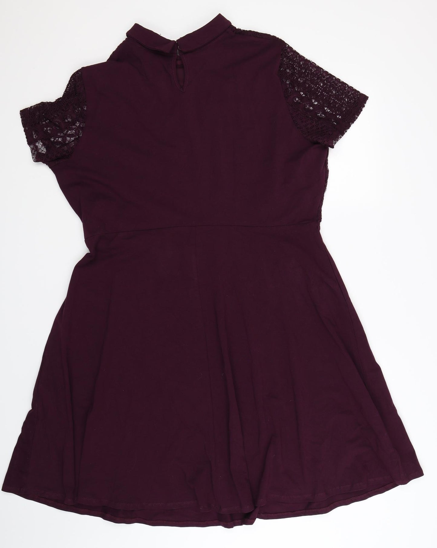 Dorothy Perkins Womens Purple   Fit & Flare  Size 22