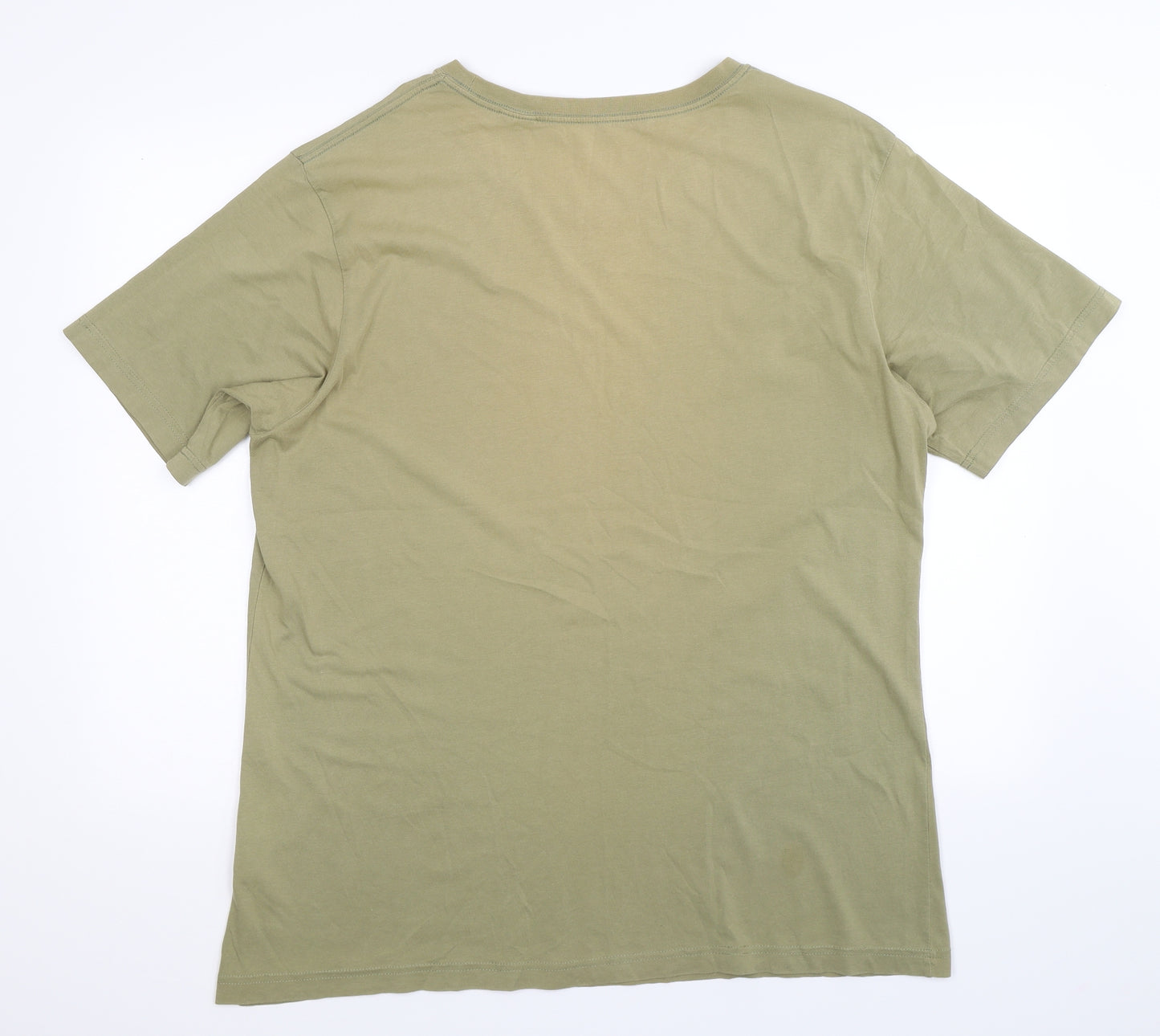 Timberland Mens Green    T-Shirt Size 2XL