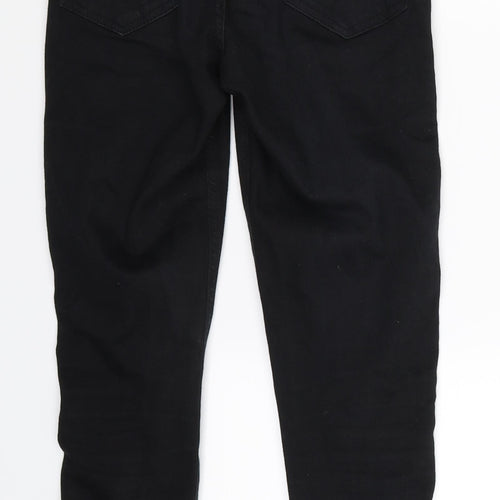 Topshop Womens Black  Denim Skinny Jeans Size 25 in L28 in