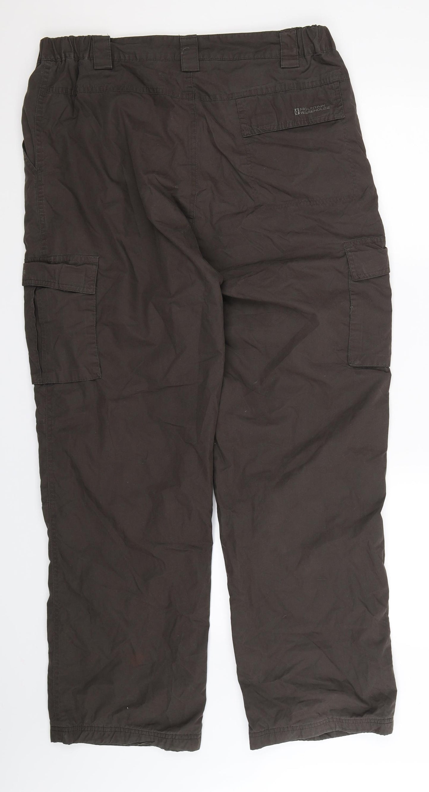 Mountain Warehouse Mens Grey   Cargo Trousers Size 36 L32 in