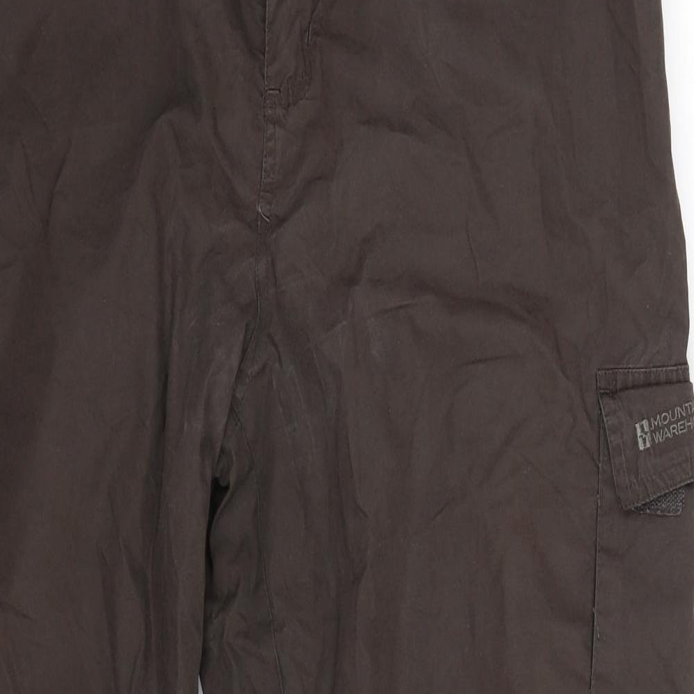 Mountain Warehouse Mens Grey   Cargo Trousers Size 36 L32 in