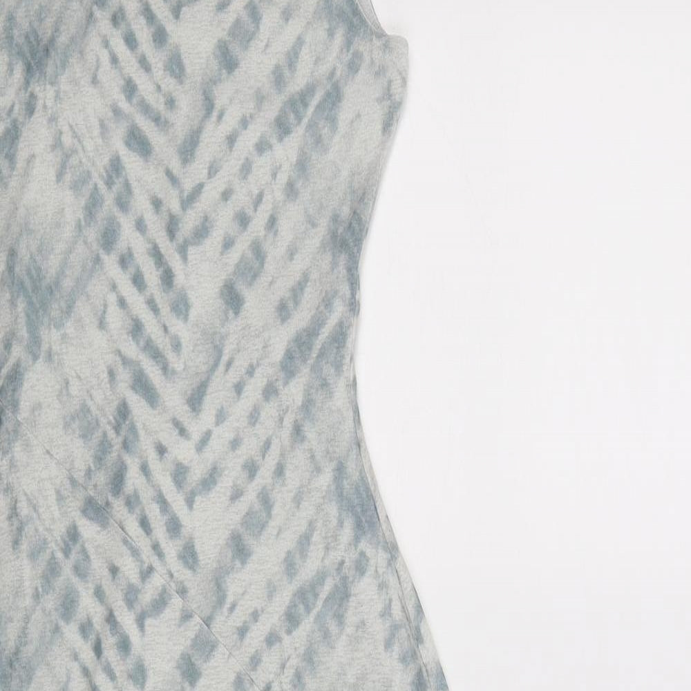 Topshop Womens Grey   Fit & Flare  Size 6