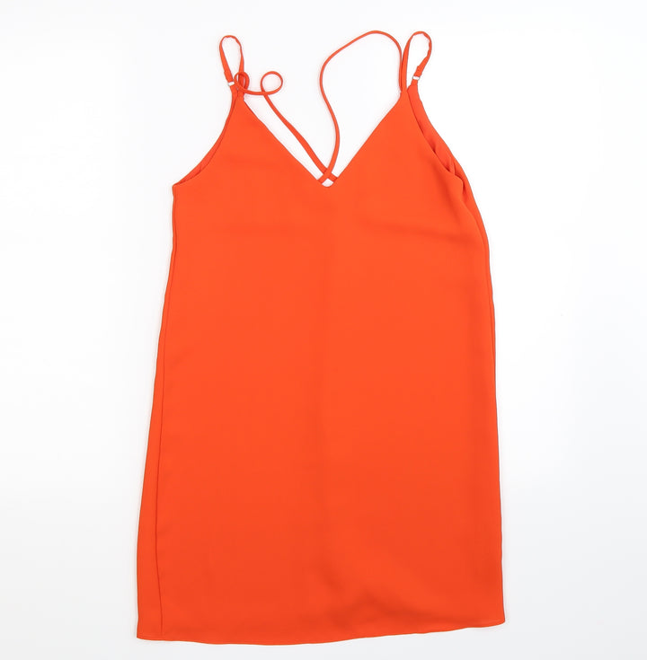 Topshop Womens Orange   Mini  Size 4