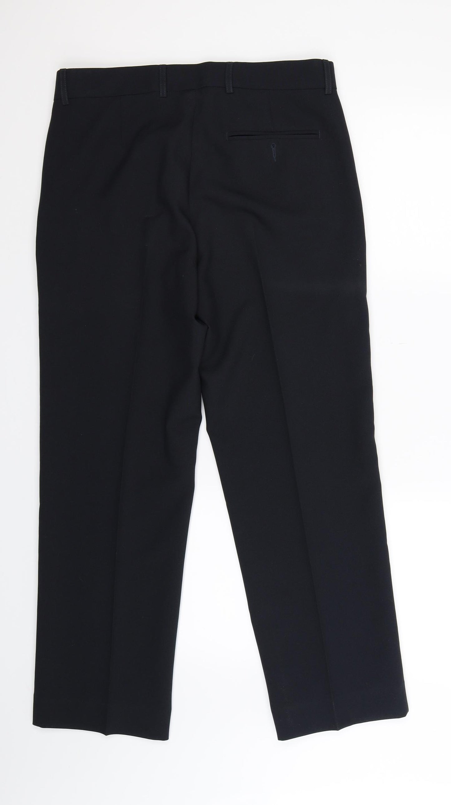 Thomas Nash Mens Blue   Dress Pants Trousers Size 32 L29 in