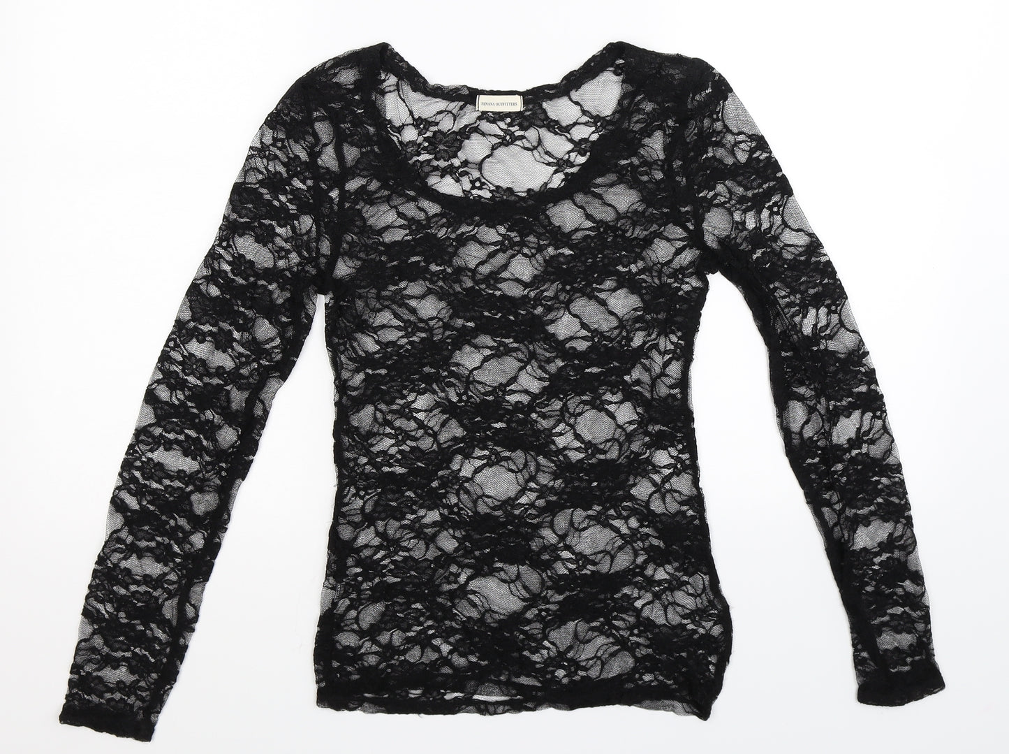 Zenana Womens Black   Basic Blouse Size S