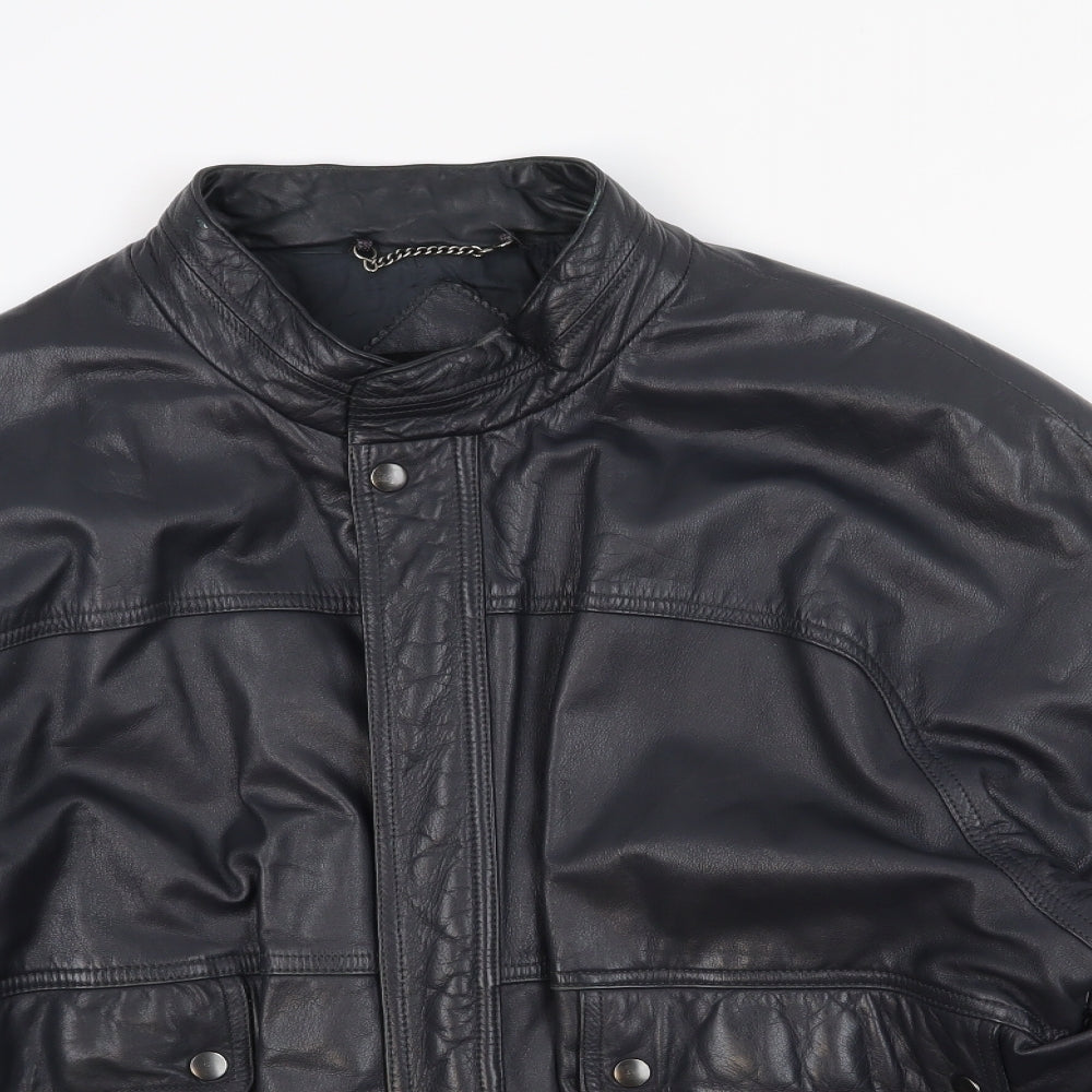 st.mi Mens Blue   Bomber Jacket Jacket Size XL