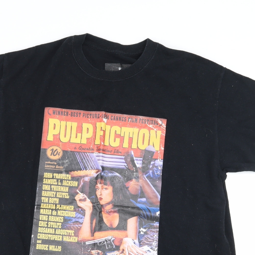 Missy Mens Black    T-Shirt Size 8XL  - Pulp Fiction