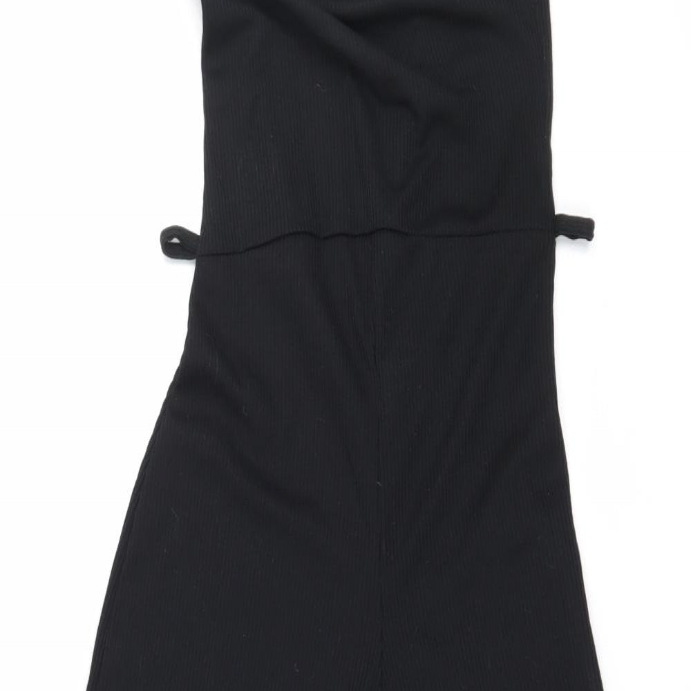 Missguided Womens Black   Jumpsuit One-Piece Size 6 L23 in