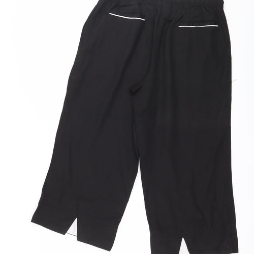 Danskin Womens Black   Jogger Trousers Size 10 L20 in