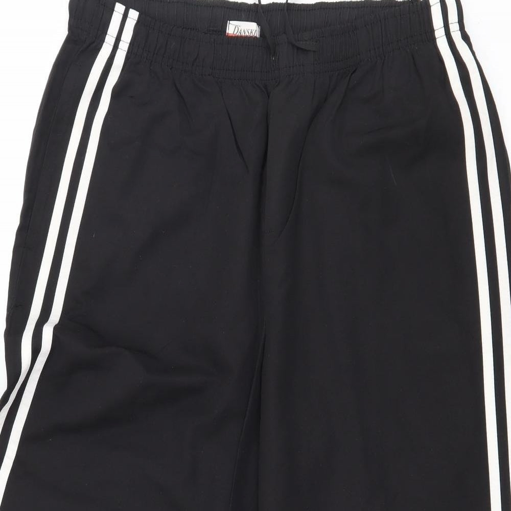 Danskin Womens Black   Jogger Trousers Size 10 L20 in