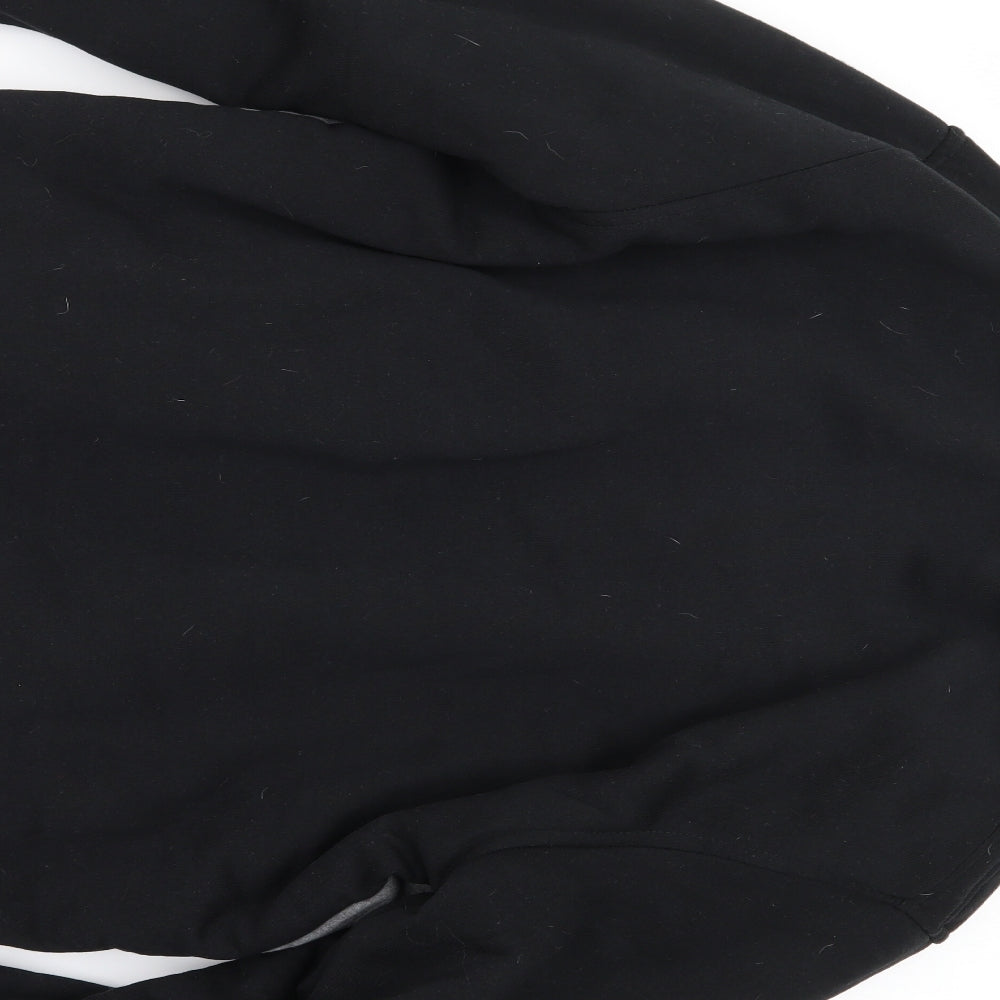 Twisted Soul Mens Black   Full Zip Jumper Size L