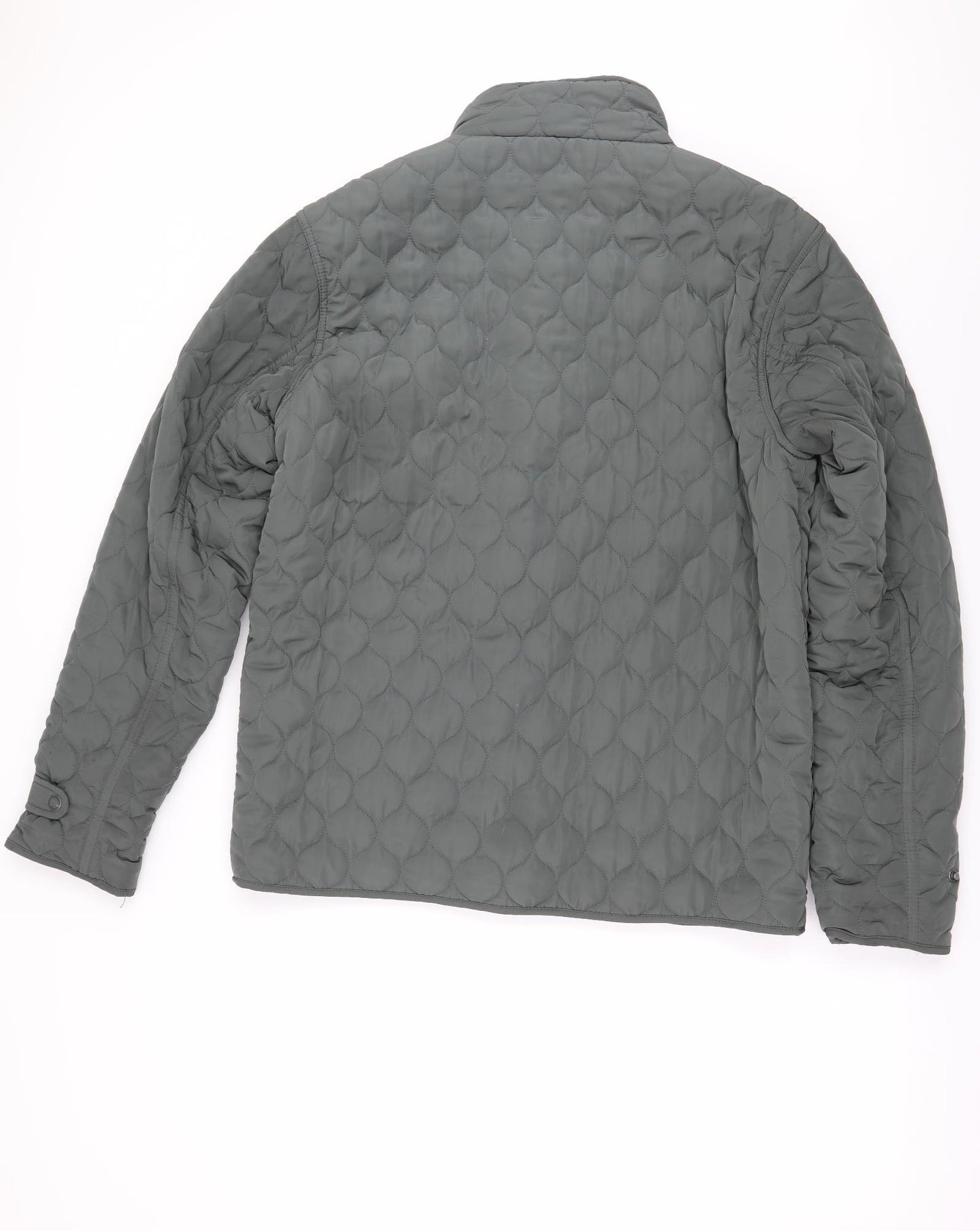 Firetrap Mens Green   Quilted Coat Size L