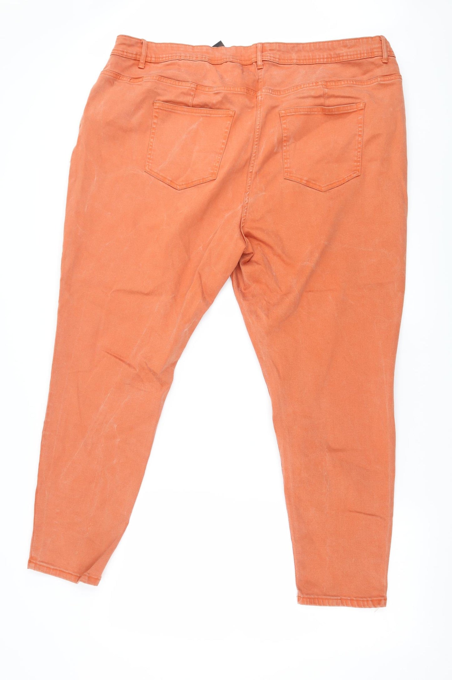 Soft Touch Mens Orange   Skinny Jeans Size 26 L27 in