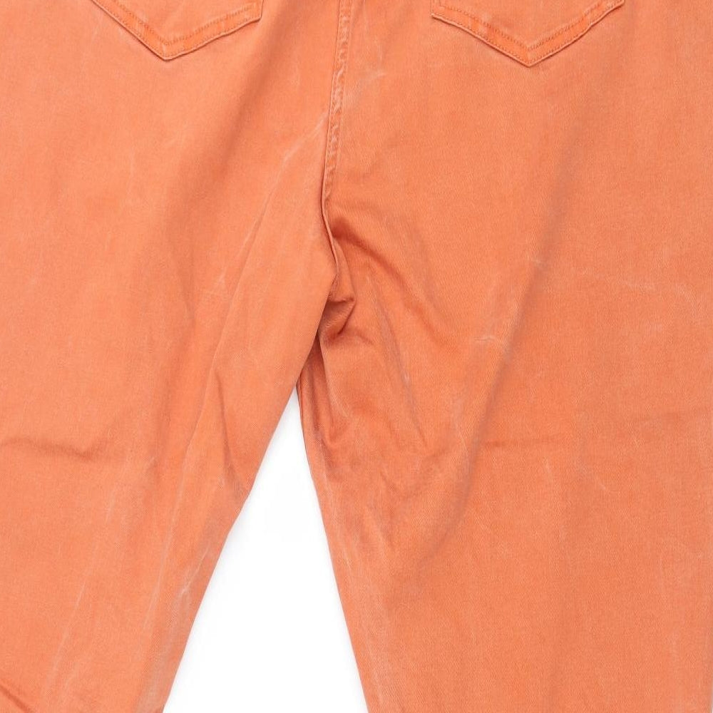 Soft Touch Mens Orange   Skinny Jeans Size 26 L27 in