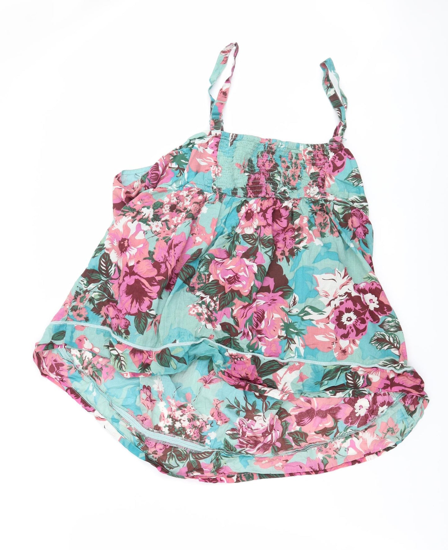 F&F Womens Blue Floral  Basic Blouse Size 26