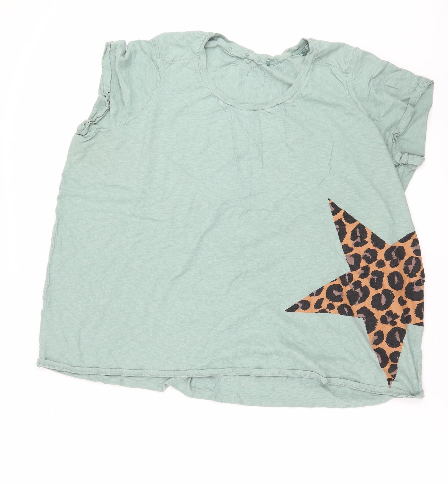 NEXT Womens Green   Basic T-Shirt Size 26