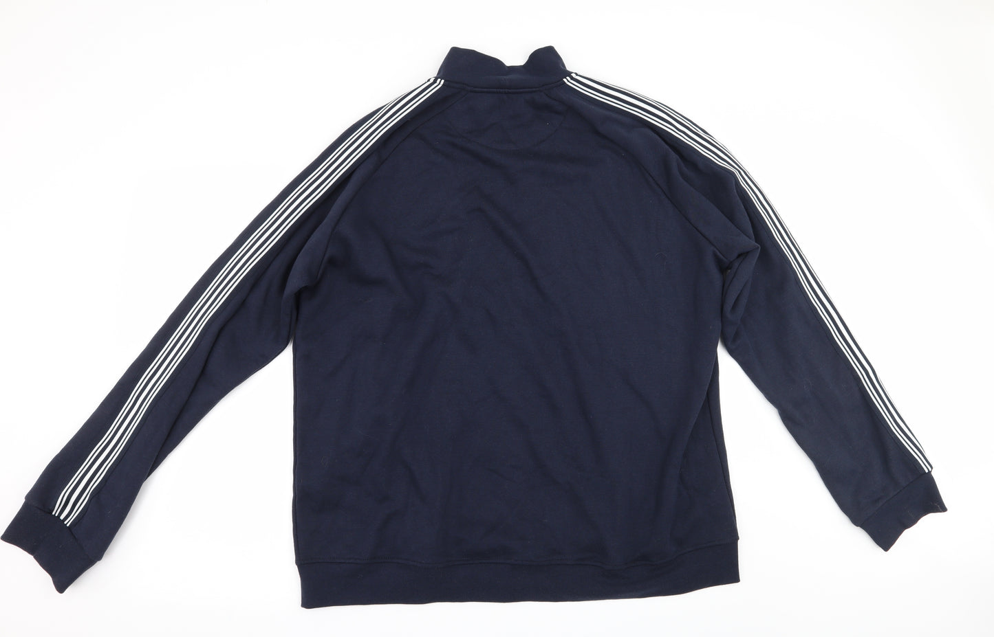 US Athletic Mens Blue   Full Zip Sweatshirt Size XL