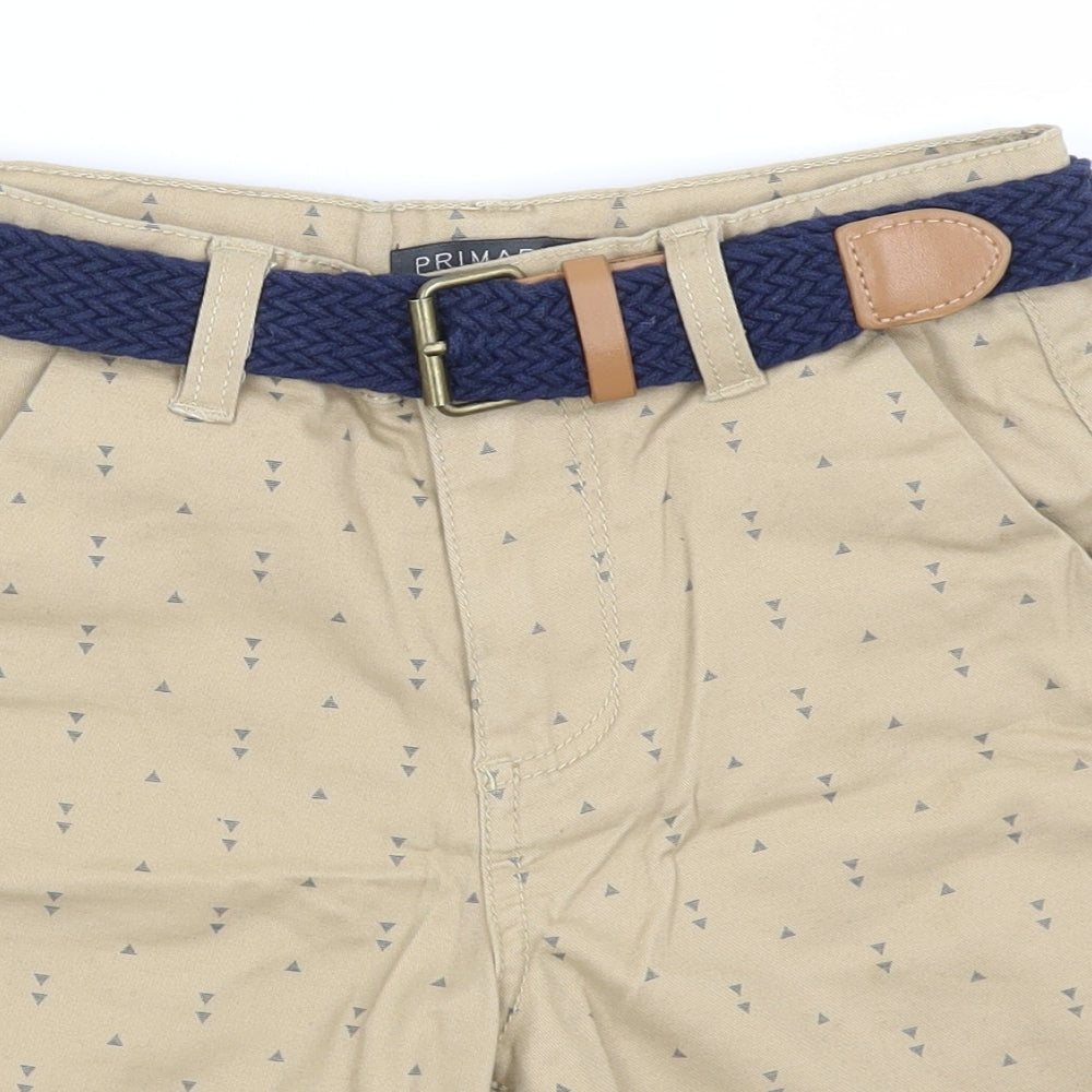 Primark Boys Beige   Chino Shorts Size 6-7 Years