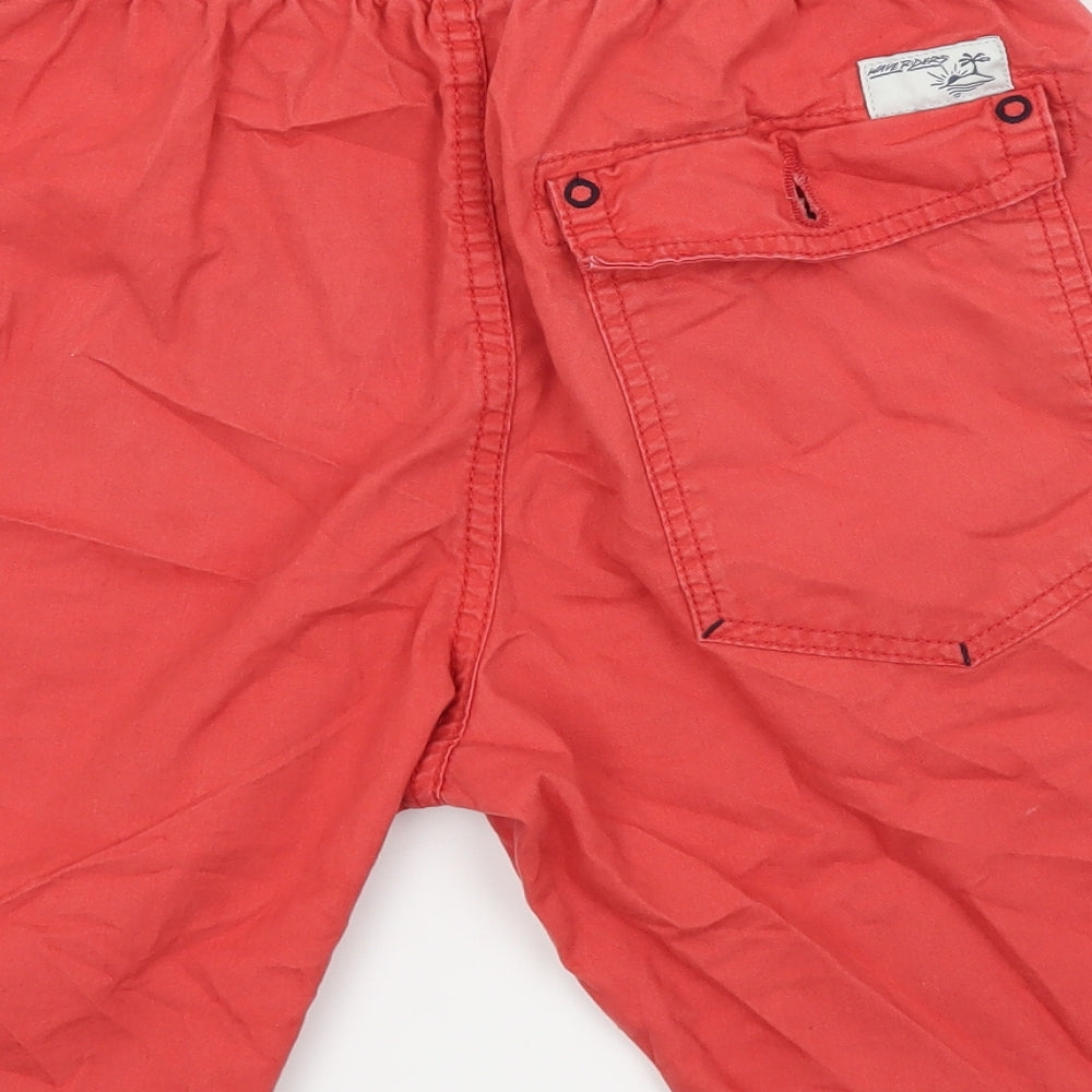 NEXT Boys Orange   Bermuda Shorts Size 10 Years - Drawstring