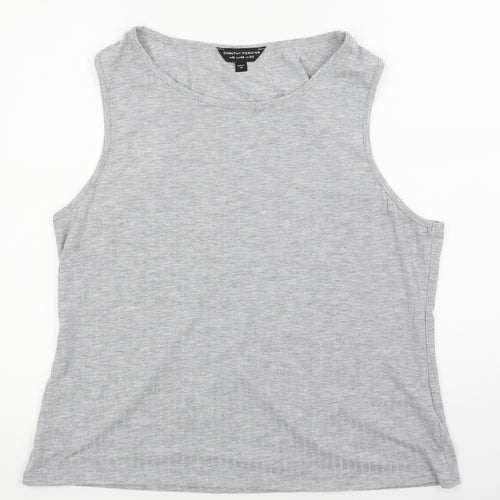 Dorothy Perkins Mens Grey   Basic Tank Size 20