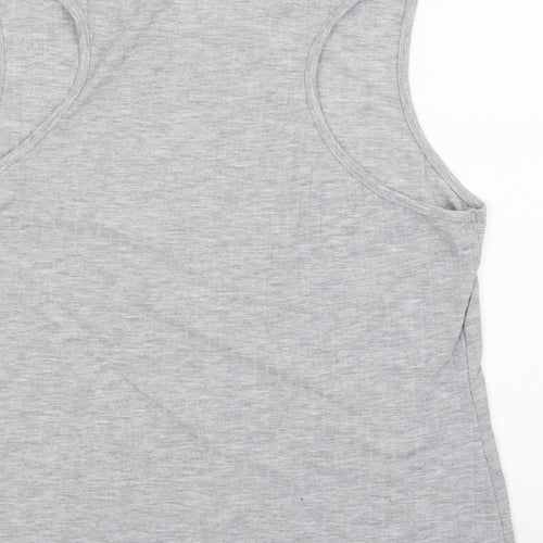 Dorothy Perkins Mens Grey   Basic Tank Size 20