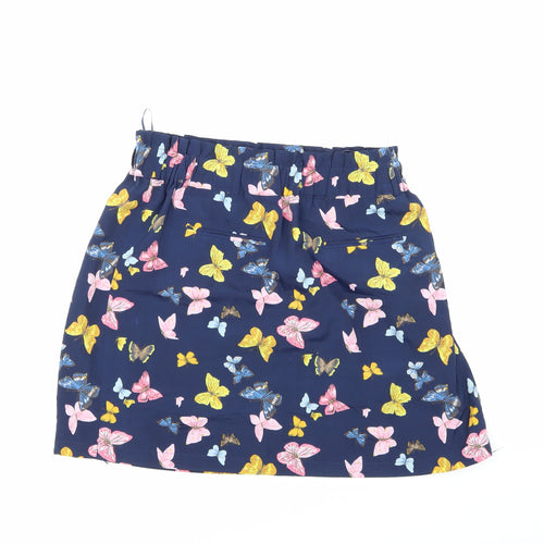 Ossis Womens Multicoloured Animal Print  A-Line Skirt Size 10