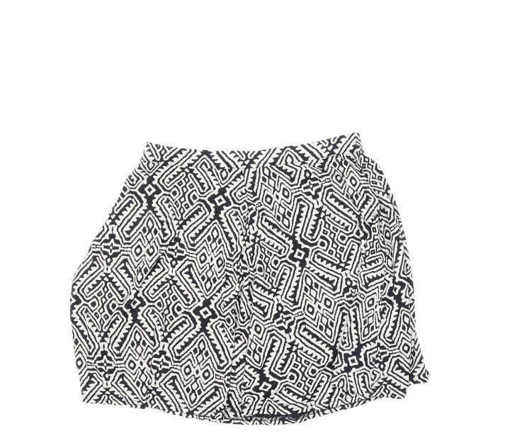 Dorothy Perkins Womens Multicoloured Geometric A-Line Skirt Size 8