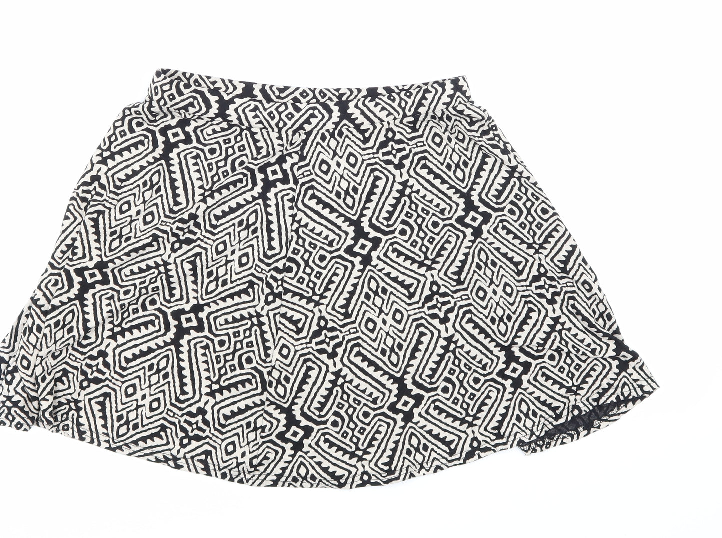 Dorothy Perkins Womens Multicoloured Geometric  A-Line Skirt Size 8