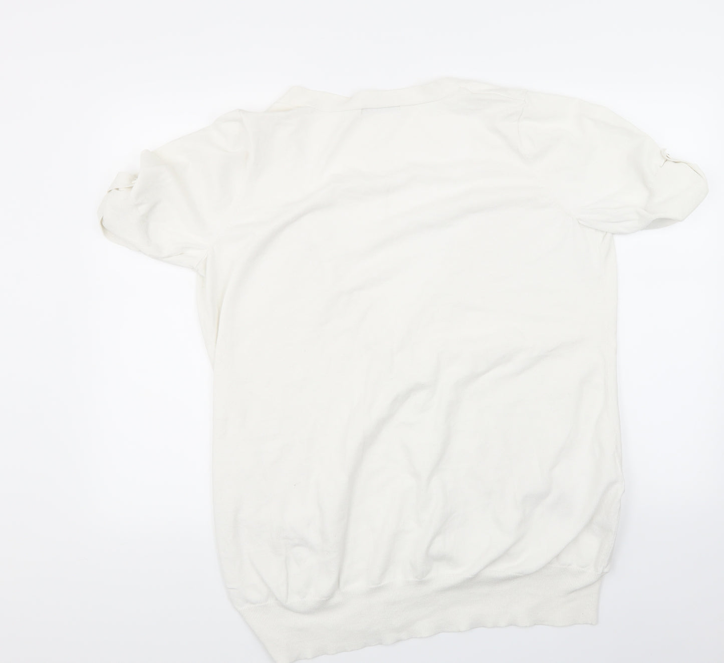 George Womens White   Cardigan Jumper