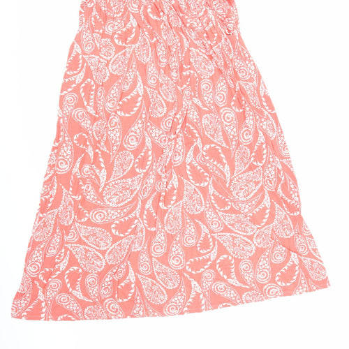 NEXT Womens Red Floral  A-Line Skirt Size 32 in