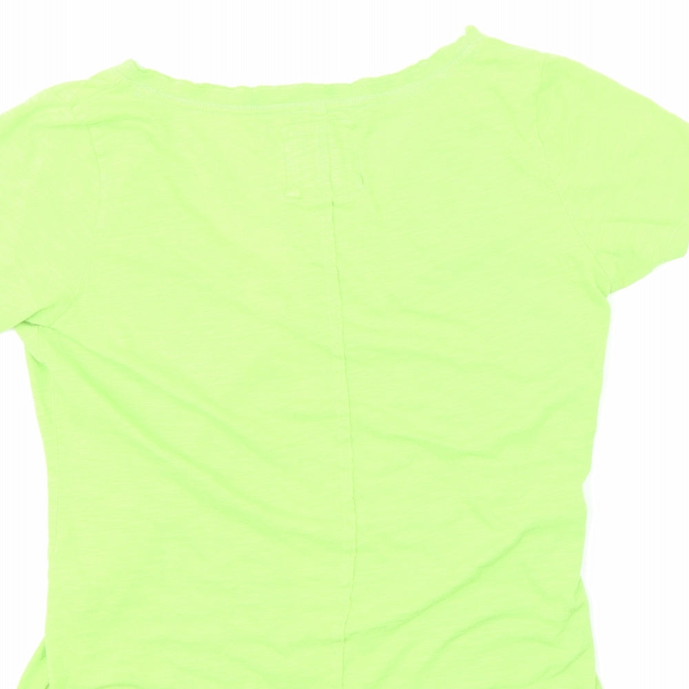 Abercrombie & Fitch Womens Green   Basic T-Shirt Size M