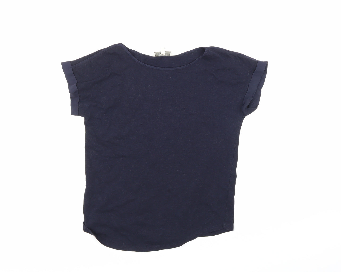 Oasis Womens Blue   Basic T-Shirt Size S