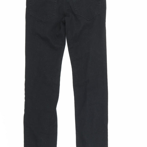 By Very Girls Black  Damask Skinny Jeans Size 13 Years