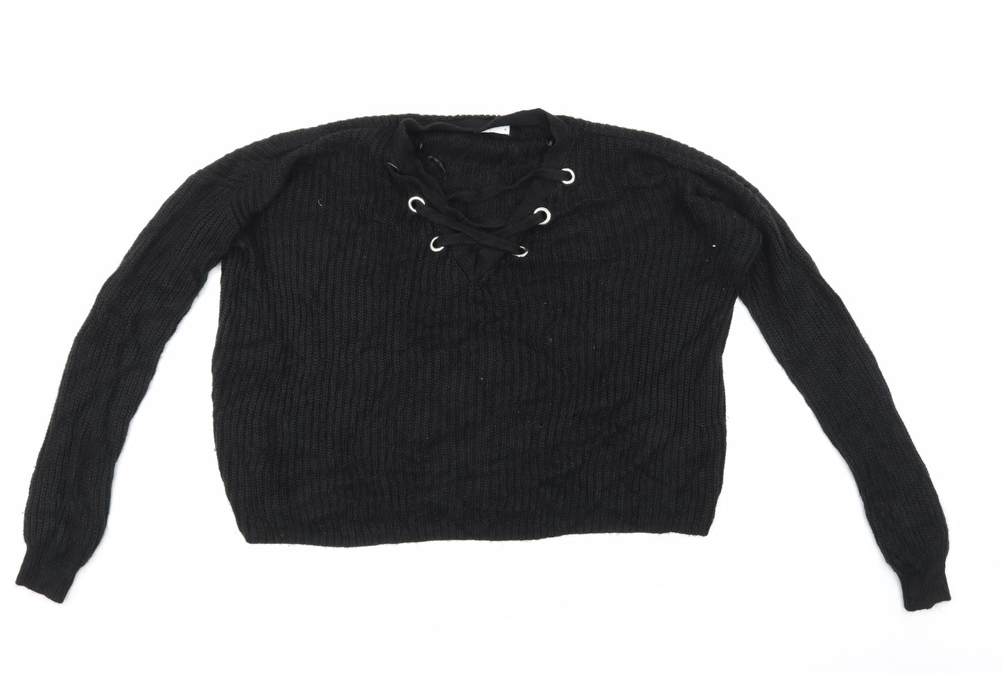 Papapya Womens Clear   Pullover Jumper Size M