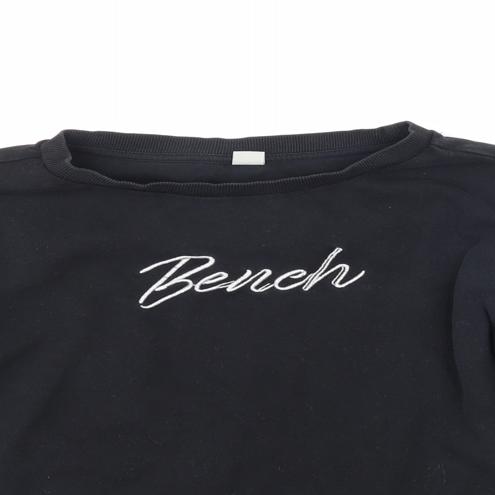 Bench Womens Black   Pullover Jumper Size 10