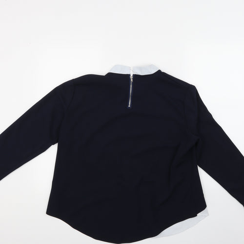 LYS Womens Blue   Pullover Jumper Size 5XL