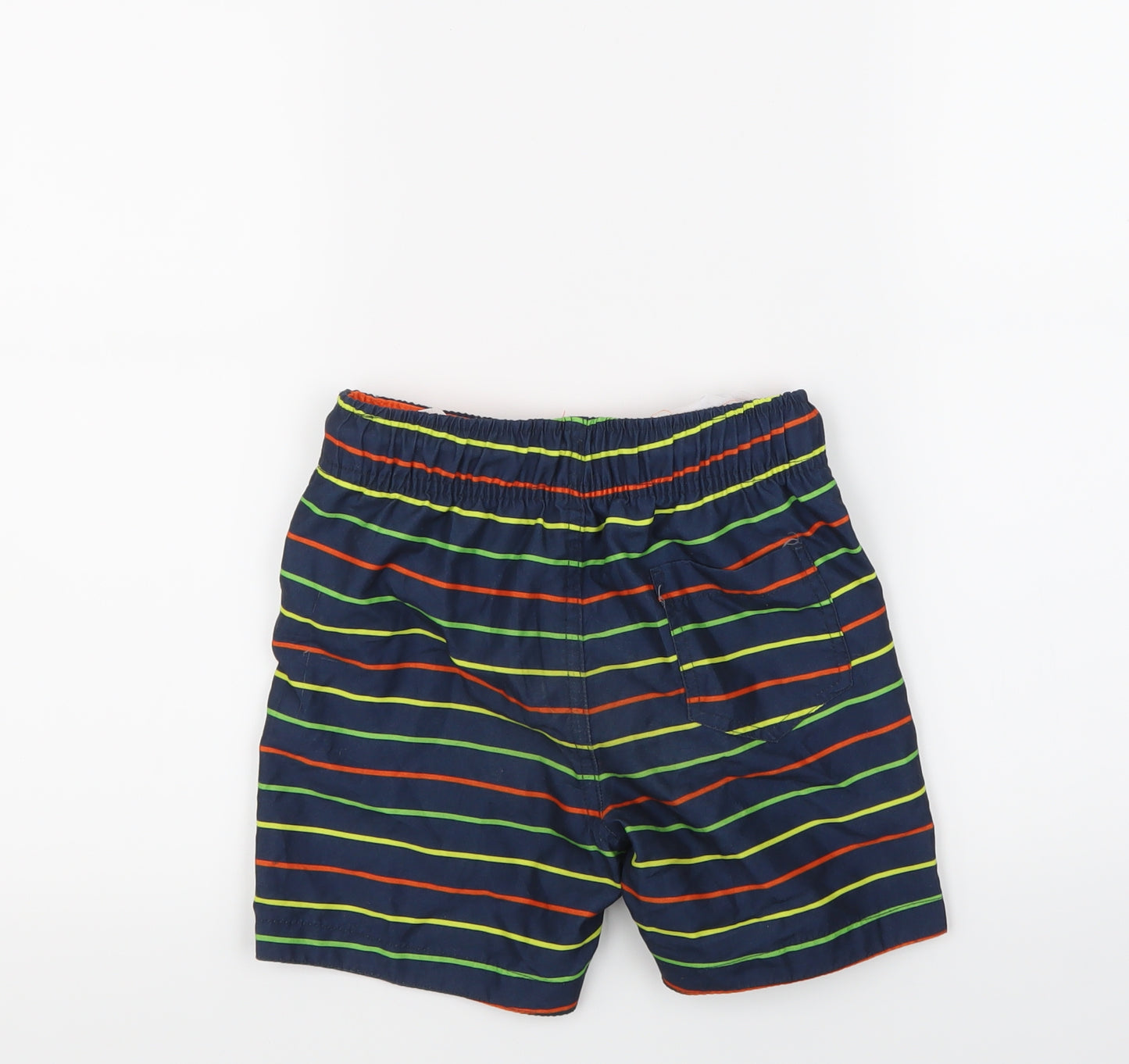 Primark Boys Multicoloured Striped  Utility Shorts Size 7-8 Years