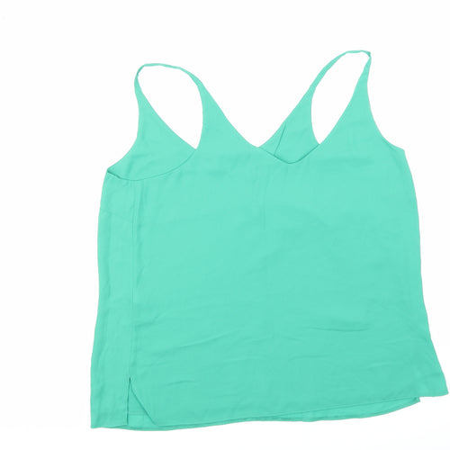 F&F Womens Green   Basic Blouse Size 8