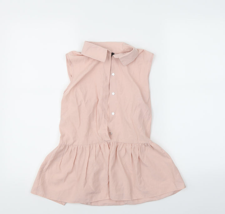 Atmosphere Womens Pink   Tunic Blouse Size 4