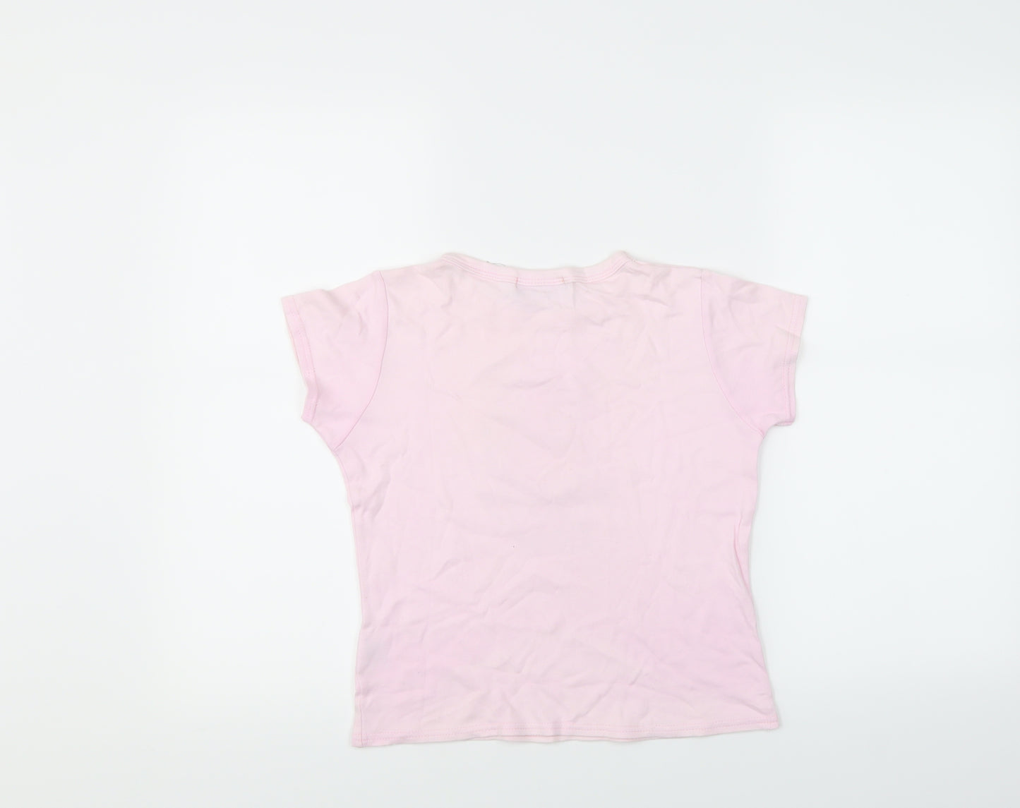 Headgirl Girls Pink   Basic T-Shirt Size 12 Years