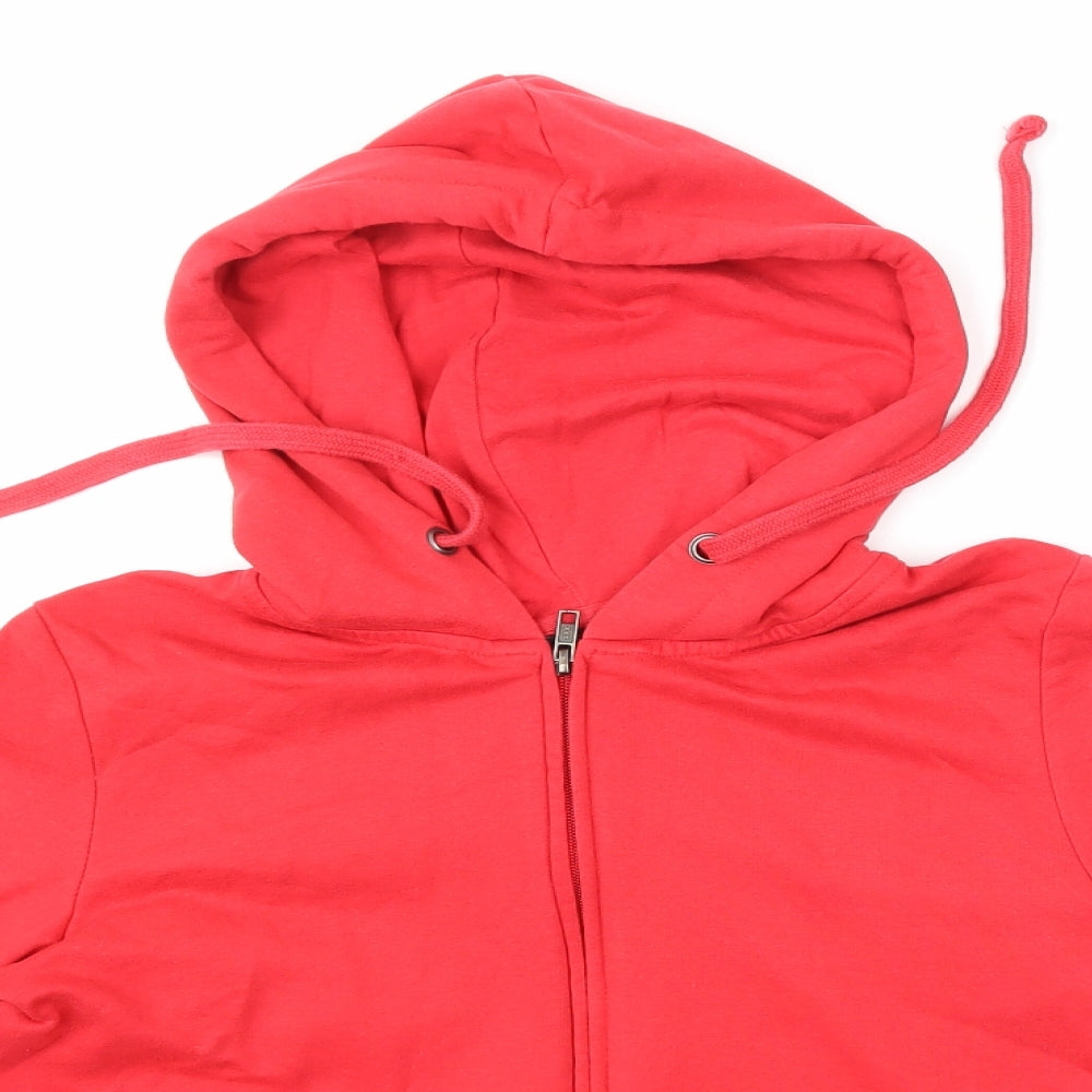 F&F Womens Red   Pullover Hoodie Size 12
