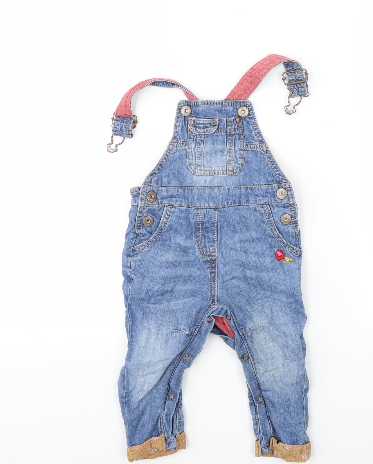 NEXT Boys Blue   Dungaree Outfit/Set Size 9-12 Months