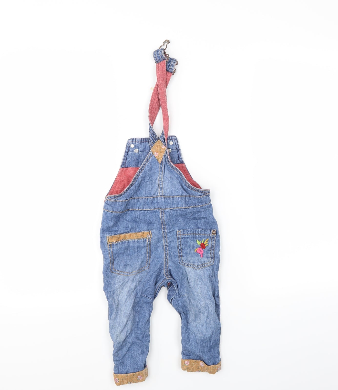 NEXT Boys Blue   Dungaree Outfit/Set Size 9-12 Months